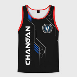 Майка-безрукавка мужская CHANGAN -ЧАНГАН ТЕХНОЛОГИИ, цвет: 3D-красный