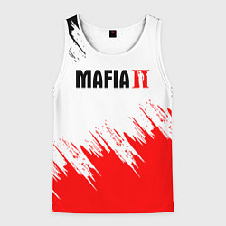 Майка-безрукавка мужская Mafia 2 Мафия, цвет: 3D-белый