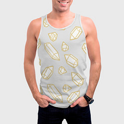 Майка-безрукавка мужская URAL Crystal, цвет: 3D-белый — фото 2