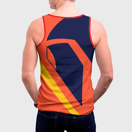 Мужская майка без рукавов KTM VINTAGE SPORTWEAR / 3D-Красный – фото 4