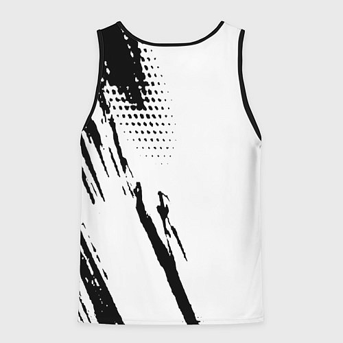 Мужская майка без рукавов The prodigy - логотип / 3D-Черный – фото 2