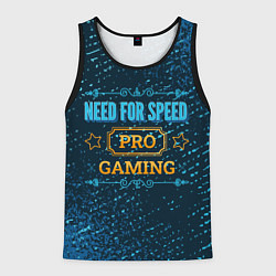 Майка-безрукавка мужская Need for Speed Gaming PRO, цвет: 3D-черный