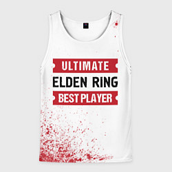 Майка-безрукавка мужская Elden Ring Ultimate, цвет: 3D-белый