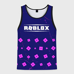 Майка-безрукавка мужская ROBLOX Гранж, цвет: 3D-черный