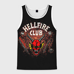Мужская майка без рукавов Hellfire club