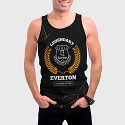 Майка-безрукавка мужская Лого Everton и надпись Legendary Football Club на, цвет: 3D-черный — фото 2