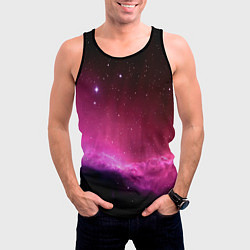 Майка-безрукавка мужская Night Nebula, цвет: 3D-черный — фото 2