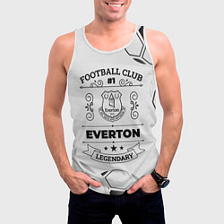 Майка-безрукавка мужская Everton Football Club Number 1 Legendary, цвет: 3D-белый — фото 2