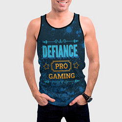Майка-безрукавка мужская Игра Defiance: PRO Gaming, цвет: 3D-черный — фото 2