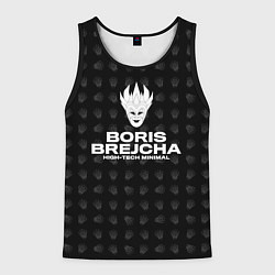 Майка-безрукавка мужская Boris Brejcha High-Tech Minimal, цвет: 3D-черный