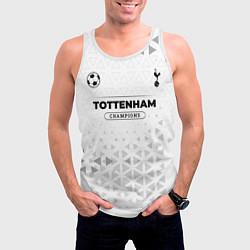Майка-безрукавка мужская Tottenham Champions Униформа, цвет: 3D-белый — фото 2