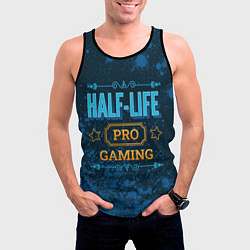 Майка-безрукавка мужская Игра Half-Life: PRO Gaming, цвет: 3D-черный — фото 2