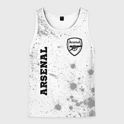 Майка-безрукавка мужская Arsenal Sport на светлом фоне, цвет: 3D-белый