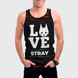 Майка-безрукавка мужская Stray Love Классика, цвет: 3D-черный — фото 2