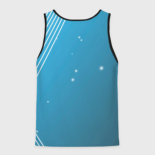 Мужская майка без рукавов Тоттенхэм хотспур Абстракция / 3D-Черный – фото 2