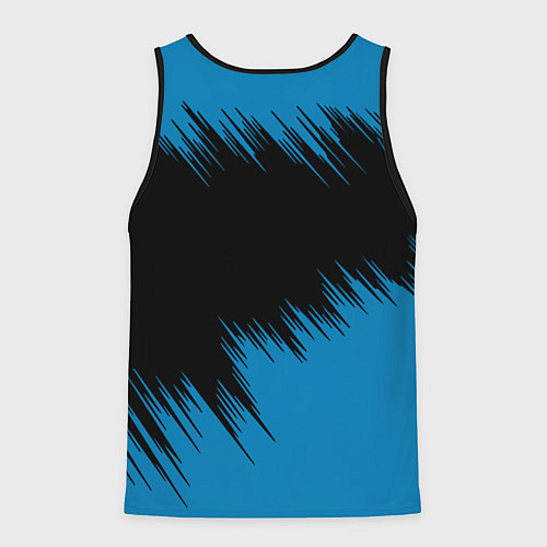 Мужская майка без рукавов Ford focus / 3D-Черный – фото 2