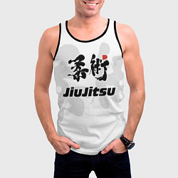 Майка-безрукавка мужская Джиу-джитсу Jiu-jitsu, цвет: 3D-черный — фото 2