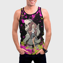 Майка-безрукавка мужская Клэр, цвет: 3D-черный — фото 2