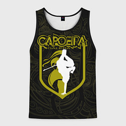 Майка-безрукавка мужская Capoeira Galera, цвет: 3D-черный