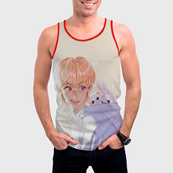 Майка-безрукавка мужская SKZOO Felix Jinniret Leebit, цвет: 3D-красный — фото 2