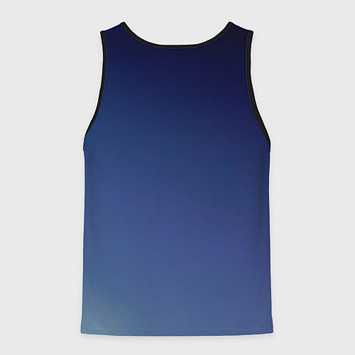 Мужская майка без рукавов Мотофристайл / 3D-Черный – фото 2