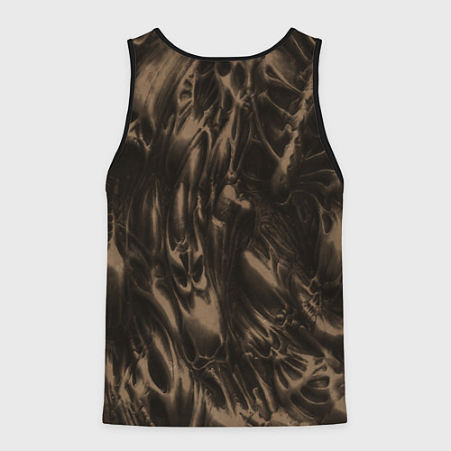 Мужская майка без рукавов DOS DOOM - Doomguy / 3D-Черный – фото 2