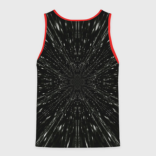 Мужская майка без рукавов Тойота, эмблема, автомобильная тема / 3D-Красный – фото 2