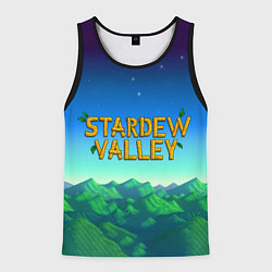 Мужская майка без рукавов Горы Stardew Valley