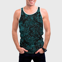 Майка-безрукавка мужская Камуфляж для всего, цвет: 3D-белый — фото 2