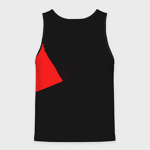 Мужская майка без рукавов Ст 206 ч 2 - Алиса / 3D-Черный – фото 2