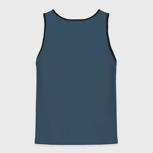 Мужская майка без рукавов Korpiklaani pine woods / 3D-Черный – фото 2