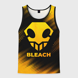 Майка-безрукавка мужская Bleach - gold gradient, цвет: 3D-черный