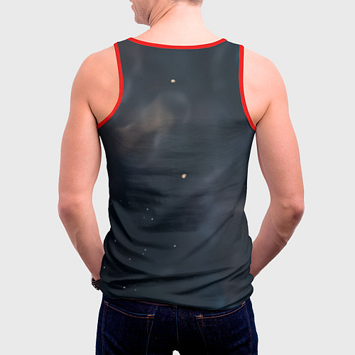 Мужская майка без рукавов Нелл из Блича / 3D-Красный – фото 4