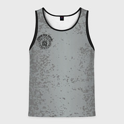 Майка-безрукавка мужская Велес помни корни, цвет: 3D-черный