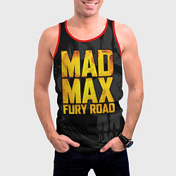 Майка-безрукавка мужская Mad max - what a lovely day, цвет: 3D-красный — фото 2
