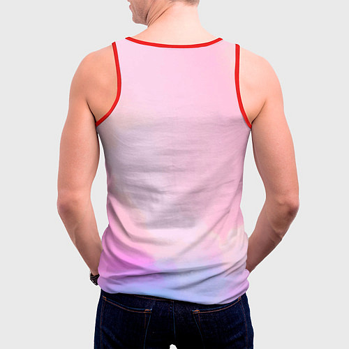 Мужская майка без рукавов Bring Me The Horizon Umbrella / 3D-Красный – фото 4