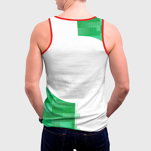 Мужская майка без рукавов ФК Ливерпуль форма 2324 гостевая / 3D-Красный – фото 4