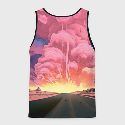 Мужская майка без рукавов Робокалипсис / 3D-Черный – фото 2