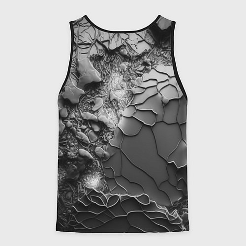 Мужская майка без рукавов Baldurs Gate 3 logo dark / 3D-Черный – фото 2