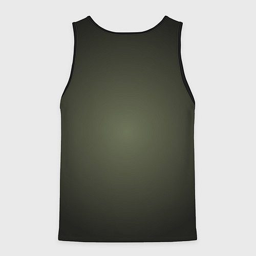 Мужская майка без рукавов Запорный клапан / 3D-Черный – фото 2