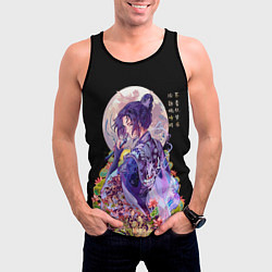 Майка-безрукавка мужская Вей Ин - Магистр Дьявольского Культа, цвет: 3D-черный — фото 2