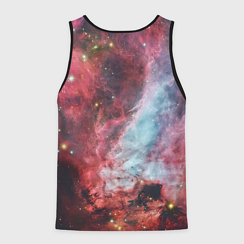 Мужская майка без рукавов Starfield лого космос / 3D-Черный – фото 2