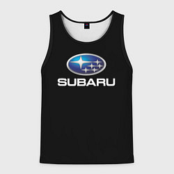 Мужская майка без рукавов Subaru sport auto car