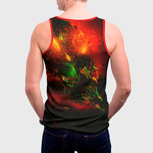 Мужская майка без рукавов Alan Wake 2 remedy game / 3D-Красный – фото 4