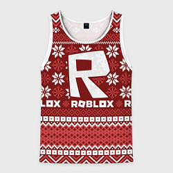 Мужская майка без рукавов Roblox christmas sweater