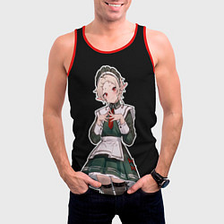 Майка-безрукавка мужская Милая Сильфи, цвет: 3D-красный — фото 2