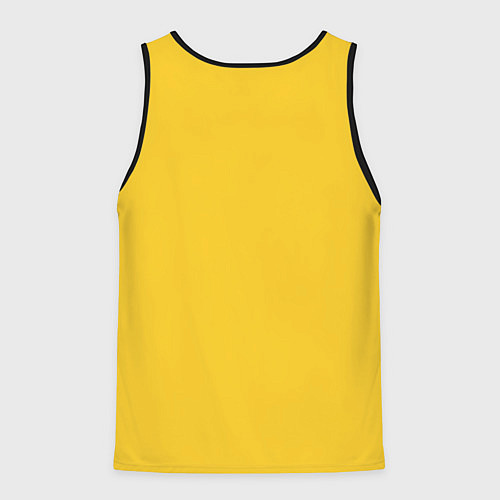 Мужская майка без рукавов Пончик Гомера / 3D-Черный – фото 2