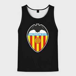 Майка-безрукавка мужская Valencia fc club sport, цвет: 3D-черный