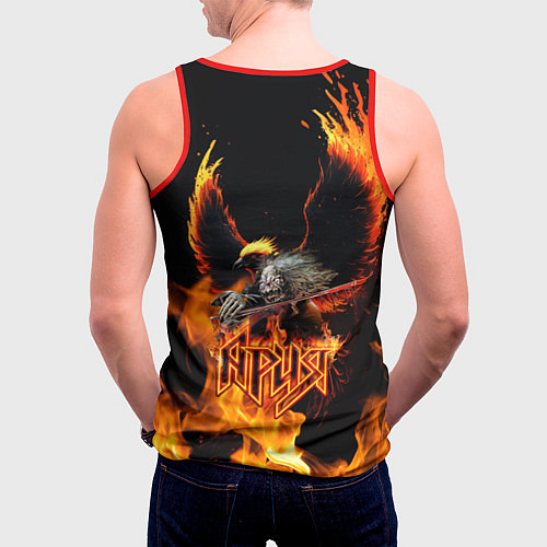 Мужская майка без рукавов Феникс ария / 3D-Красный – фото 4