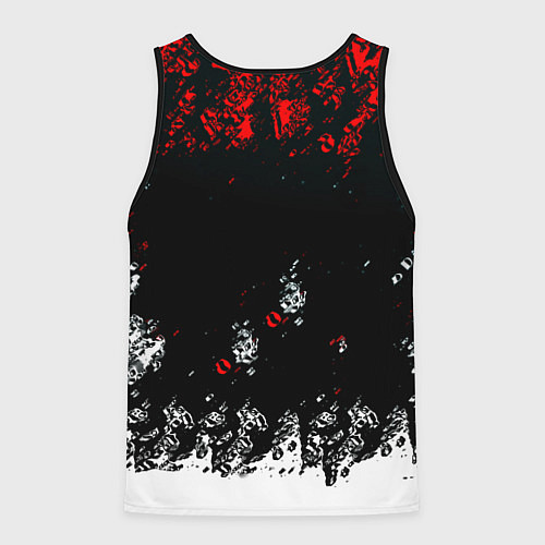 Мужская майка без рукавов Bully краски / 3D-Черный – фото 2